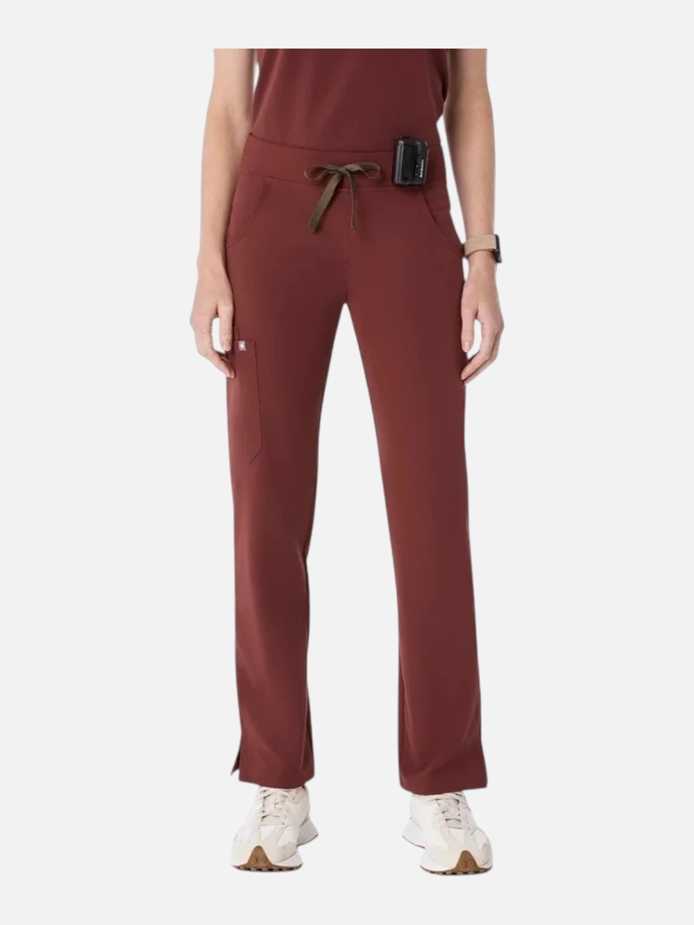 Figs Walnut Kade Cargo Scrub Pant